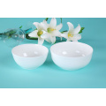 Haonai vende al por mayor tazón de fuente de cerámica blanco estupendo de la alta calidad